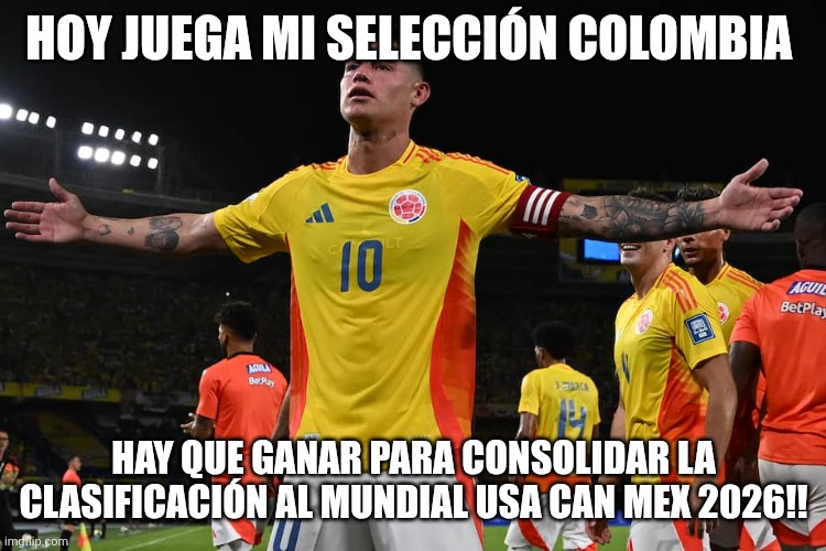 Est_25's tweet photo. Venezuela 🇻🇪 vs Colombia 🇨🇴 por el Gol Caracol 🐌 a las 6:30 pm - Hay que ganar, para consolidar la clasificación para ir al Mundial USA CAN MEX 2026!! 🏆⚽🥳🥳🥳 https://t.co/faKGWeyxgu