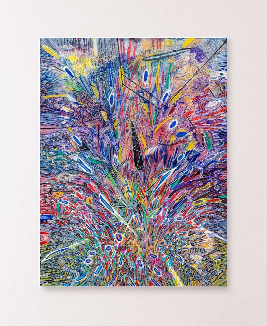 Balance
Acrylic and Spray-paint on Canvas
30" x 40"
2025