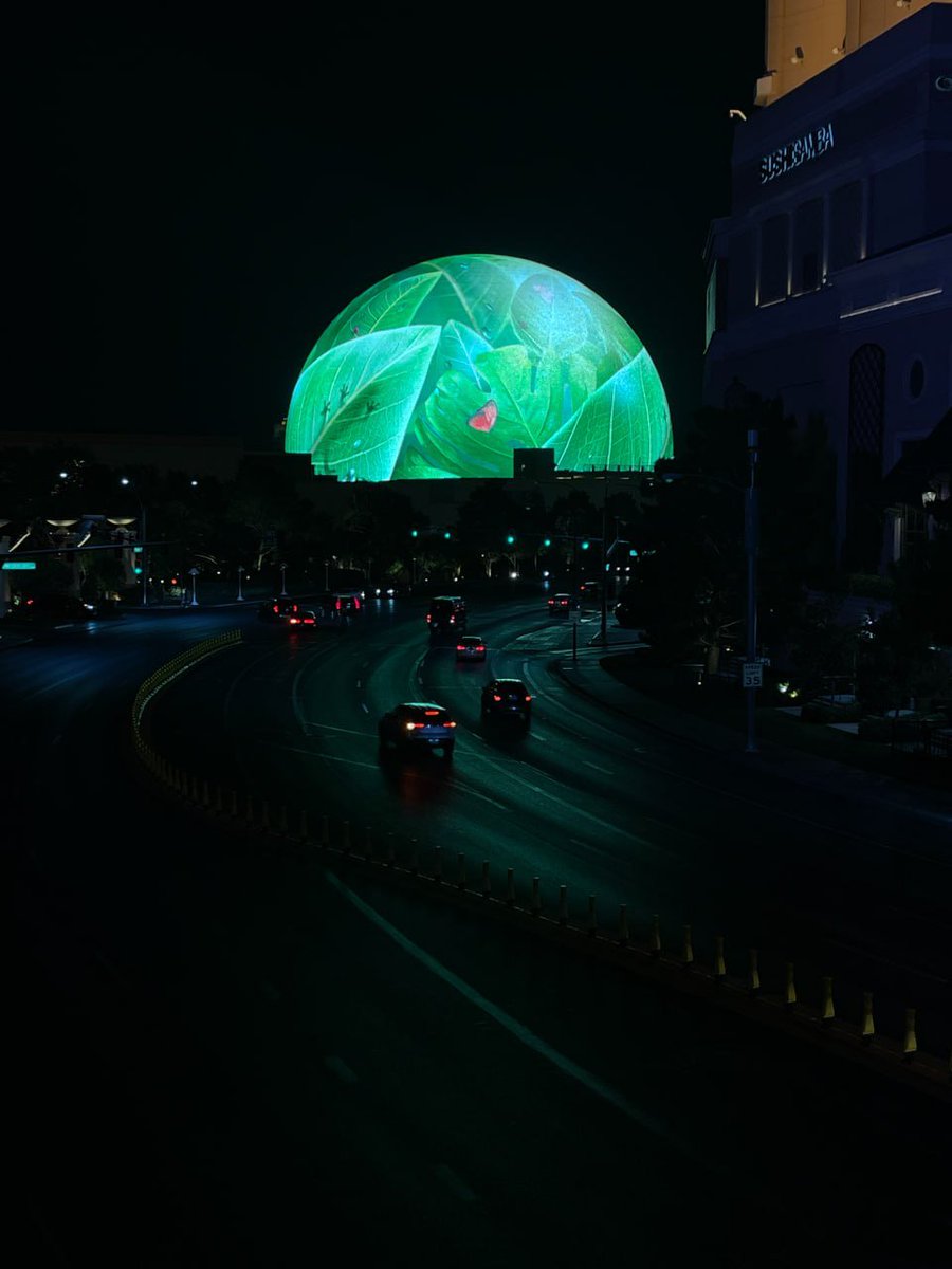NicolasEckhardt's tweet photo. It was as if I had traveled through a strange night, and a giant planet was slowly waking up...The future is here #ImmersiveExperience #TechnologyArtCombination https://t.co/H6REid3iVd
