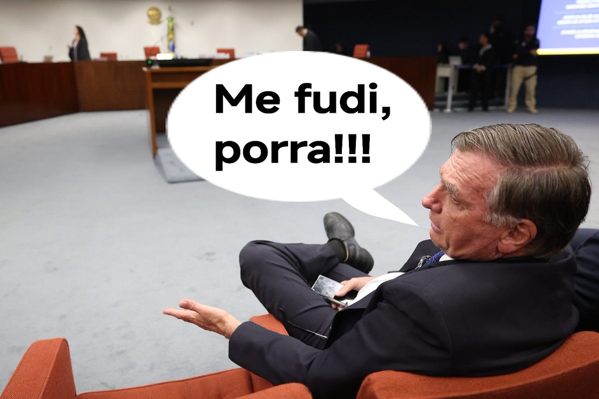 jgsanguineto's tweet image. Depois do voto de Alexandre de Moraes elencando os crimes de Bolsonaro, não há como não ter certeza da condenação do meliante. Mais do que nunca, SOMOS TODOS BOLSONARO...
...NA CADEIA!!
Jaula nesse puto!