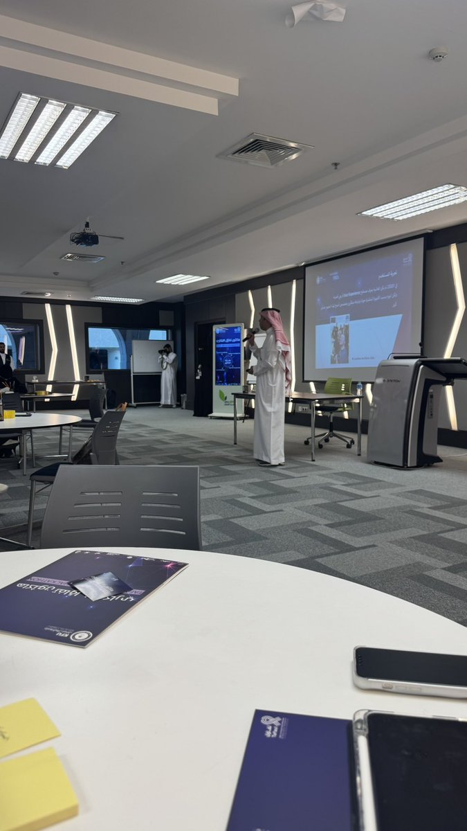 اليوم الثاني من #هاكثون_تفاؤل_الابتكاري ، كان فيه إثراء كبير للمعلومات وجهد مكثف🌟