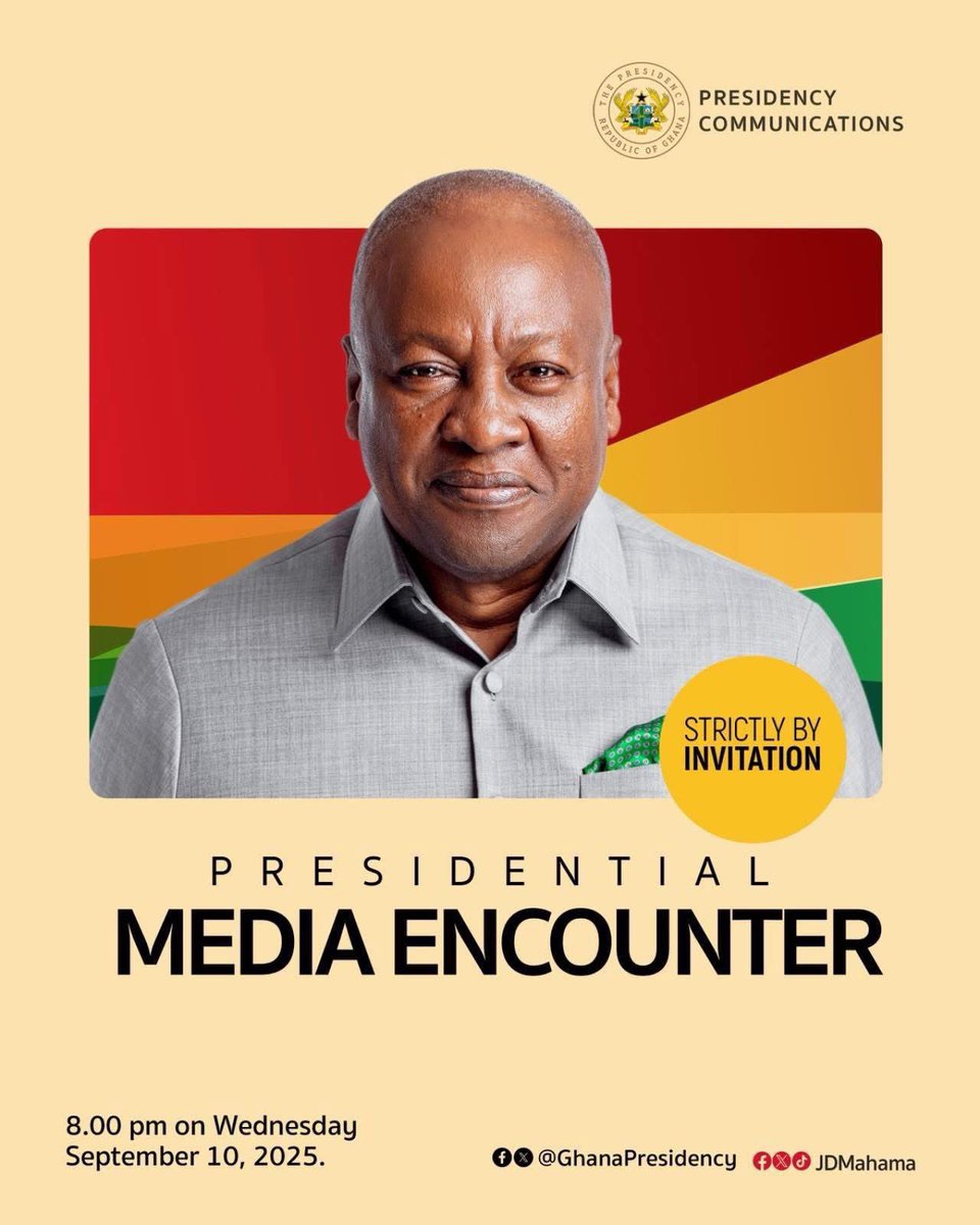 In a bid to promote accountability and transparency, as promised during the campaign season, His Excellency <a href="/JDMahama/">John Dramani Mahama</a> will meet the press tomorrow to provide updates on the progress made by his government. This initiative is a commendable step toward bridging the gap between