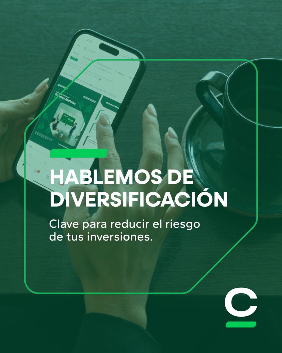 cadiempy's tweet image. 📊 Hablemos de diversificación
Reducir el riesgo es tan importante como buscar rentabilidad. Diversificar tu portafolio te permite equilibrar mejor tus inversiones y prepararte para escenarios cambiantes.
Informarte es el primer paso.
Conocé más en cadiem.com.py