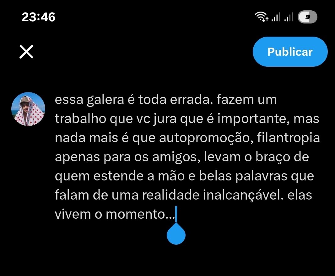 queria lembrar de quem eu tava falando quando botei isso nos rascunhos