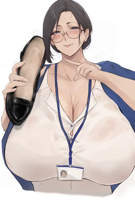 私が描いた眼鏡バージョンの差分です。眼鏡熟女の美しさを広めるために、皆さんに無料で提供します (。◕∀◕。) もし私の作品が好きなら、Fanboxでサポートしていただけると嬉しいです (。◕∀◕。) ■fanbox : #milf #熟女 #bbw #oc #巨乳 #爆乳 #メガネ #granny #grandma