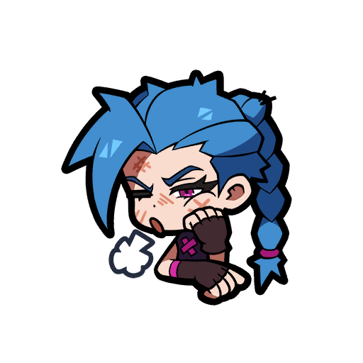 Spideraxe30's tweet image. Will share more tomorrow, here are all the Jinx stickers