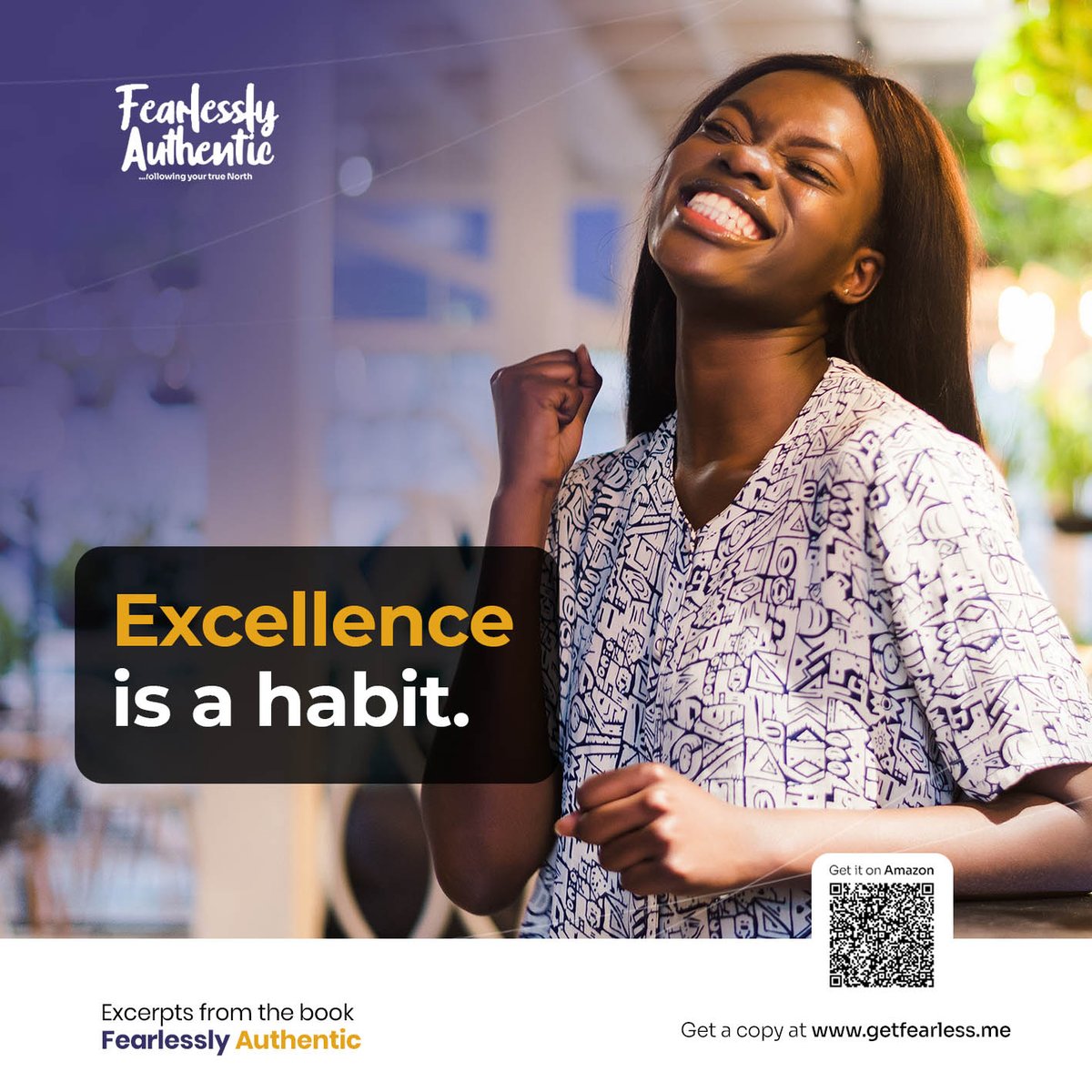 GetFearlessMe's tweet image. Excellence is a habit. 🎯

It&apos;s not a single act but a consistent choice. Every step forward, no matter how small, adds up to a powerful transformation.

Get a copy of the book at: getfearless.me

#Excellence #Authentic #FearlesslyAuthentic