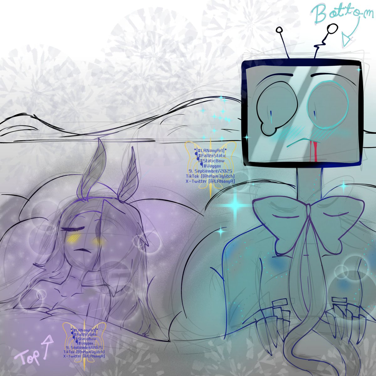 LRNanyR's tweet photo. #HazbinHotel #HazbinHotelFanart #HazbinHotelVox
#HazbinHotelVaggie
#LRNanyArt #StaticBow #VoxxVaggie #VaggiexVox #Vaggox #FallenStatic
Knowing... // Knowing~ https://t.co/OLiXI0Lfa4