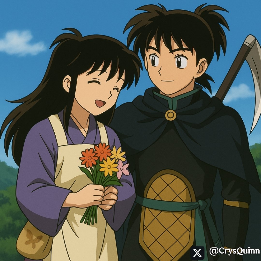 CrysQuinn's tweet photo. A look at the alternate post-canon world! Redesigns for beloved characters. Rin is the village doctor!
#KohaRin #KohakuxRin #RinInuyasha #MirSanTwins #BeniInuKag #InuKag #Shippo https://t.co/x9vnWBCCYk