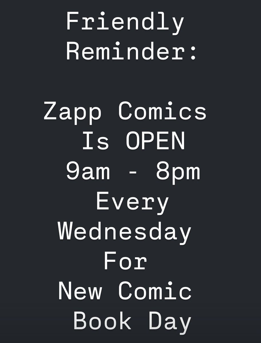 💥Zapp Comics💥 tweet media