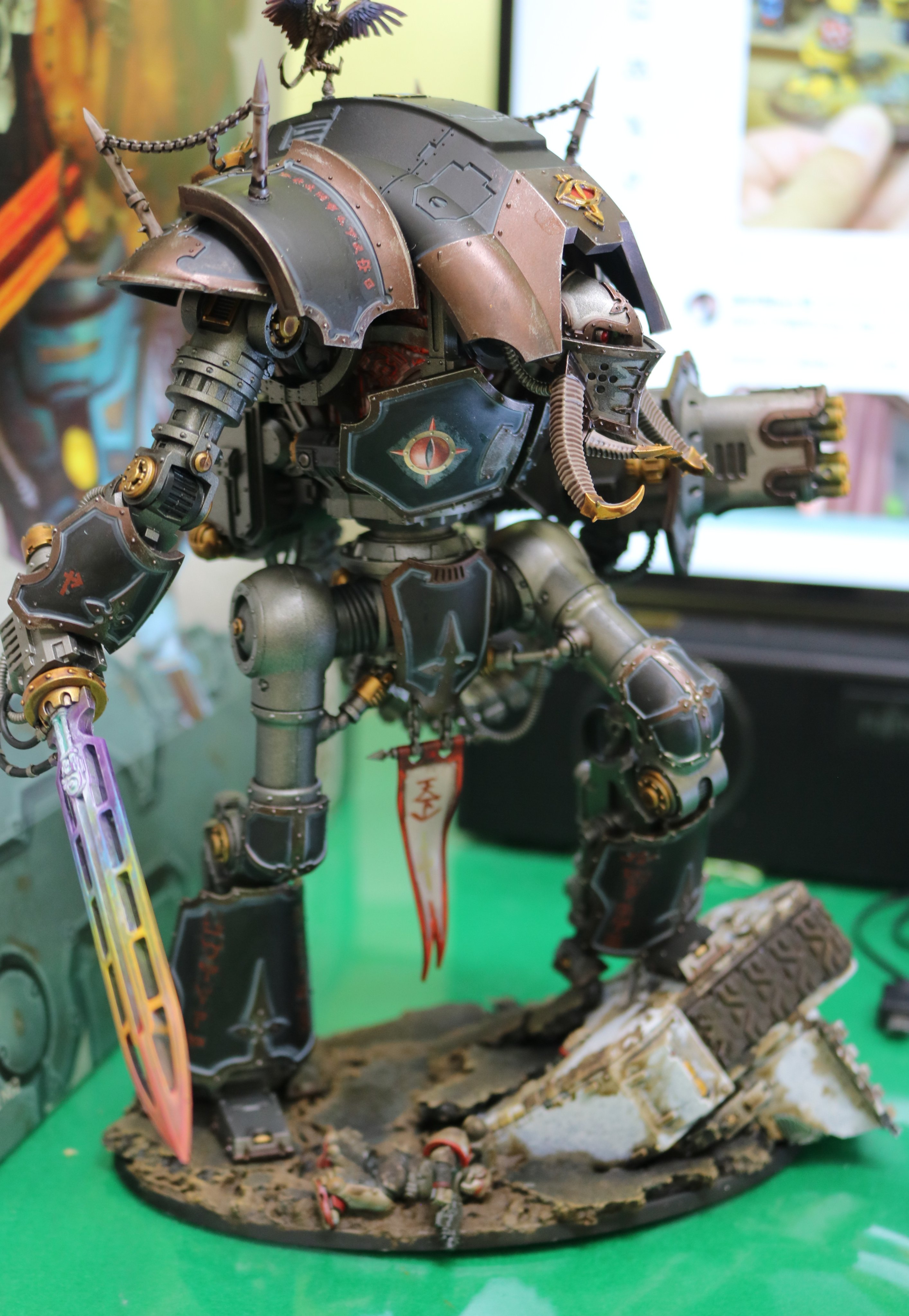 ケイオスナイト／Chaos Knights WH40k】 ケイオスナイト：ウォードッグ / CHAOS KNIGHTS