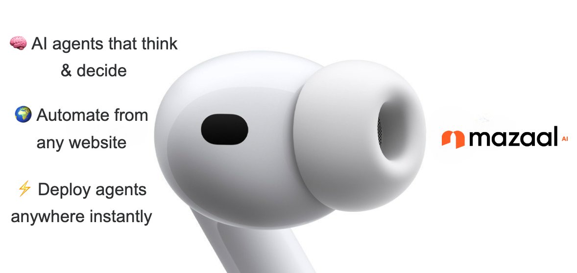 CRAZY!!! I tried new Apple Airpods Pro 3 Live translation feature and it works so well! 😂

While AirPods translate languages… Mazaal AI translates your entire workflow ⚡

mazaal.ai