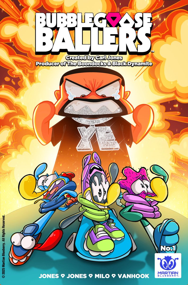 💎💎💎 COMIC BOOK AT THE PRINTERS 💎💎💎

Well here we are BALLERS, our comic book BUBBLEGOOSE BALLERS vs YE is at the printers at this very moment!!!

They are estimating between 2-3 weeks for PRINTING before being shipped to CARL so that he can sign them for all us BALLERS.