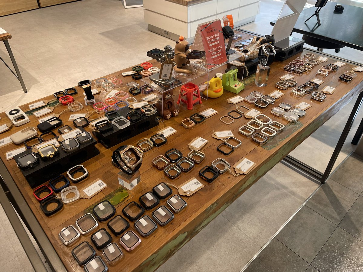 belties_online's tweet image. Apple Watchバンド専門店BELTIESのポップアップストアがオープンしました！

9月10〜16日の期間限定で新宿マルイメン1Fで営業しております！

ここまでApple Watchバンドが揃っているお店は他にはないと思います！

ぜひぜひお越しくださいませ！