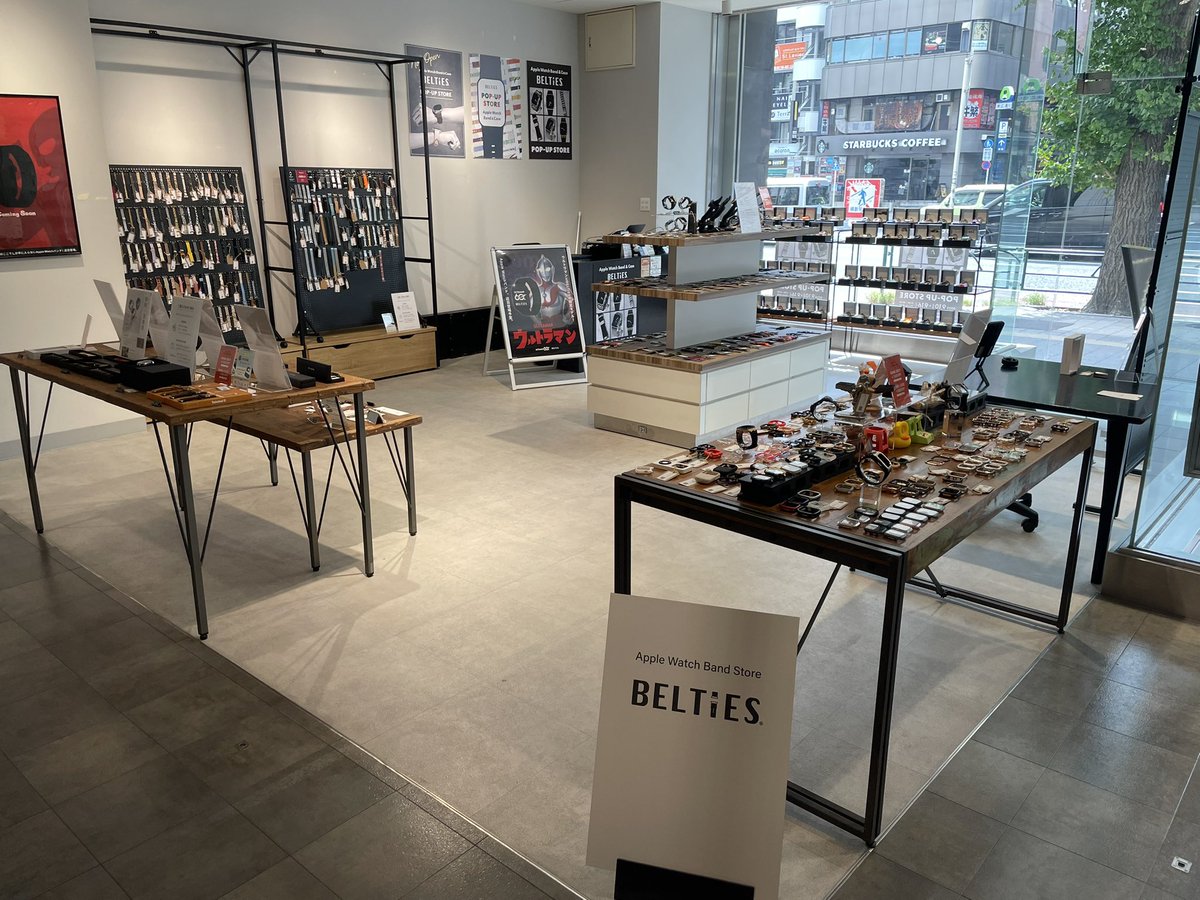 belties_online's tweet image. Apple Watchバンド専門店BELTIESのポップアップストアがオープンしました！

9月10〜16日の期間限定で新宿マルイメン1Fで営業しております！

ここまでApple Watchバンドが揃っているお店は他にはないと思います！

ぜひぜひお越しくださいませ！