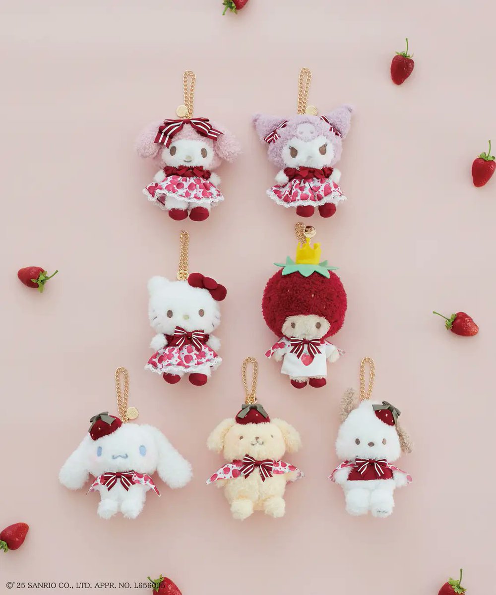 ＼⚠️コラボ商品【予告】📣🆕／
Maison de FLEUR（メゾン ド フルール）×いちご新聞50周年を記念した特別なコレクションが登場🥹🍓

今年はいちご新聞50周年のグッズたくさん出たけど、さすがメゾンドフルールさん🥹
