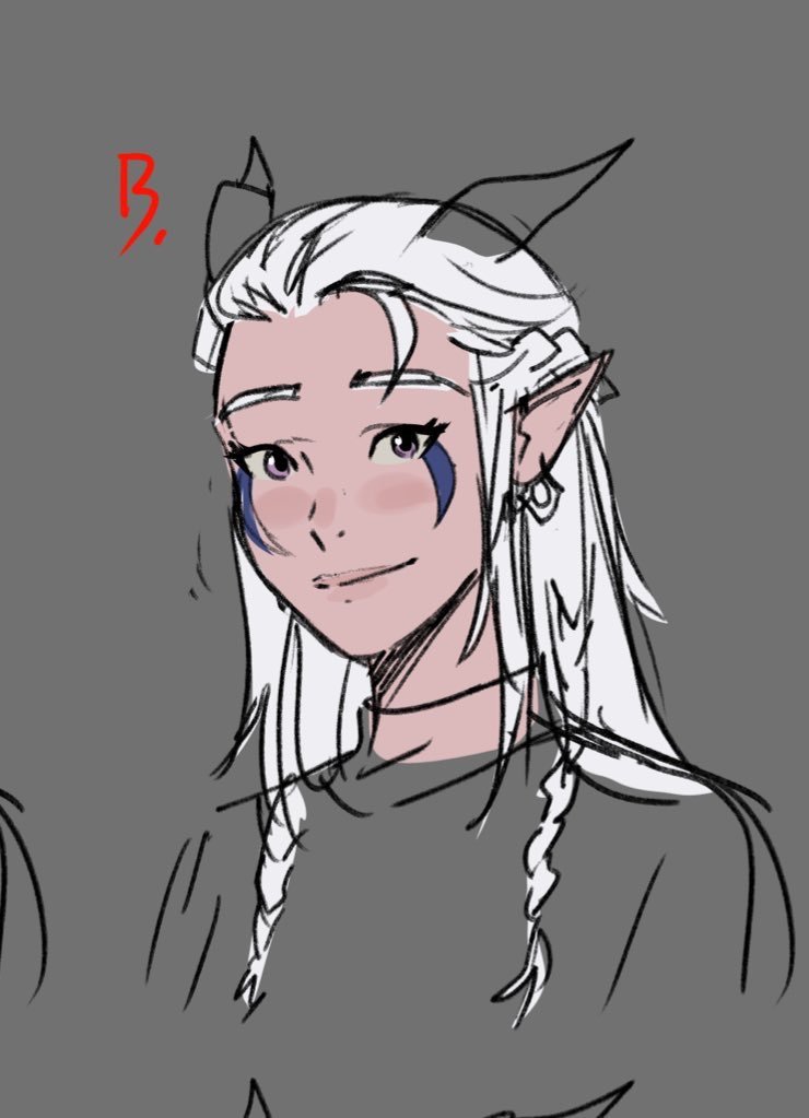 StrngeNightmres's tweet image. C with B's bangs and braids would be SO pretty