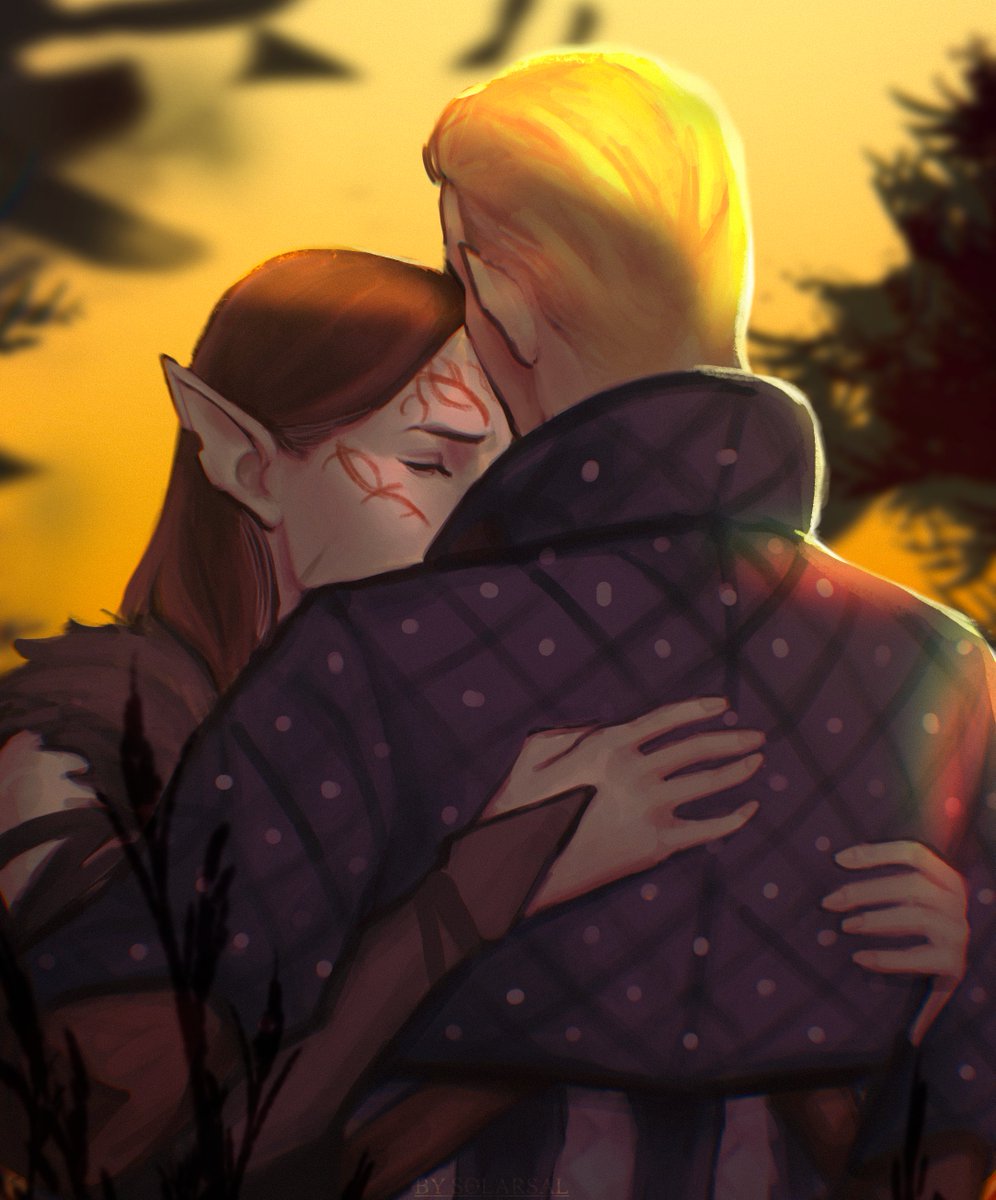 Alistair week — day 3: "Reunion"

"My love will find a way. I'm certain of it."

#alistairweek #alistairweek2025 #alistairtheirin #dragonage