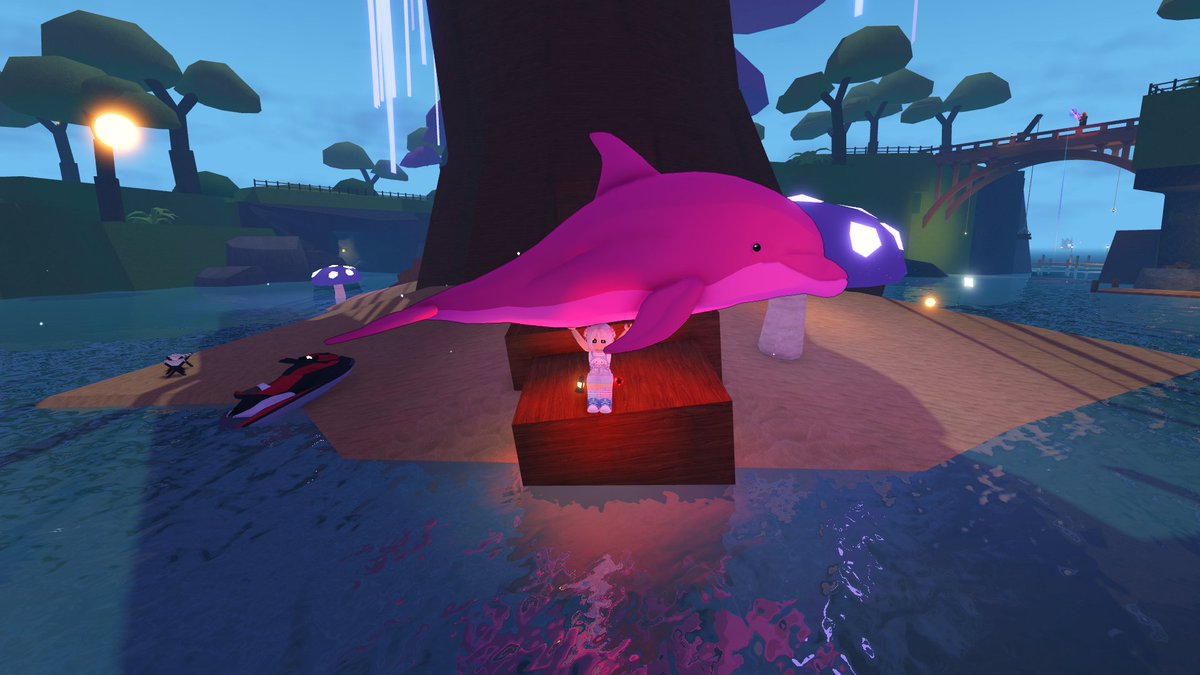 ayamchristpy's tweet image. lumba-lumba brave pink