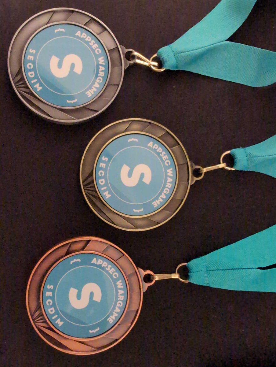secdim's tweet image. Congratulations to Max Francis, Steve and Sjarrodg for placing Top 3 in the OWASP NZ AppSec Wargame.

Big thanks to the organizers @owaspnz for making this possible.

Looking forward to next time!

#appsec #securecoding #owasp