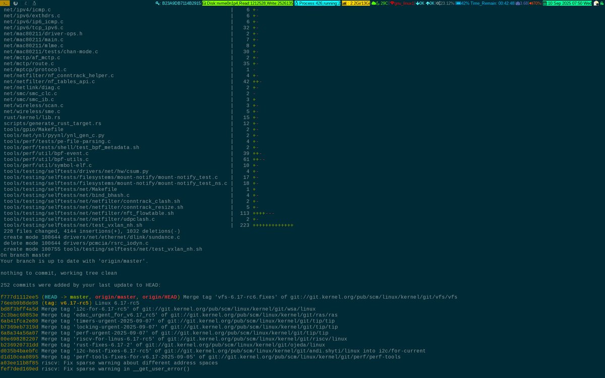 unixbhaskar's tweet image. Umm 

#linuxkernel #opensourcedevelopment #operatingsystem