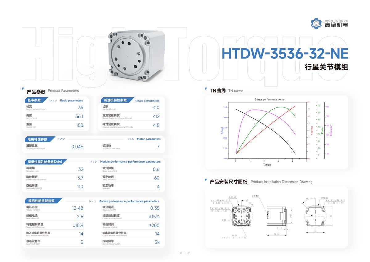 HTrobotics's tweet image. Full range of self-developed humanoid robot joint module actuators in stock — inquiries are welcome
#HumanoidRobots #WorldHumanoidRobotGames #Robots