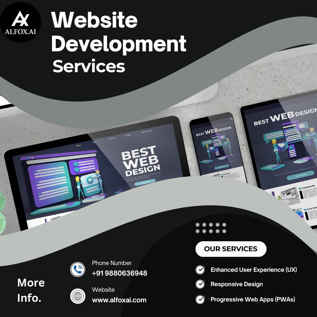 GangarajuV41375's tweet image. Ready to transform your online presence and drive real business growth? Partner with ALFOX.AI for smarter, faster, and more effective digital solutions.
#AIWebsite
#WebDevelopment
#AIWebDevelopment
#SEOOptimization
#AIforBusiness
#DigitalTransformation
#SmartWeb