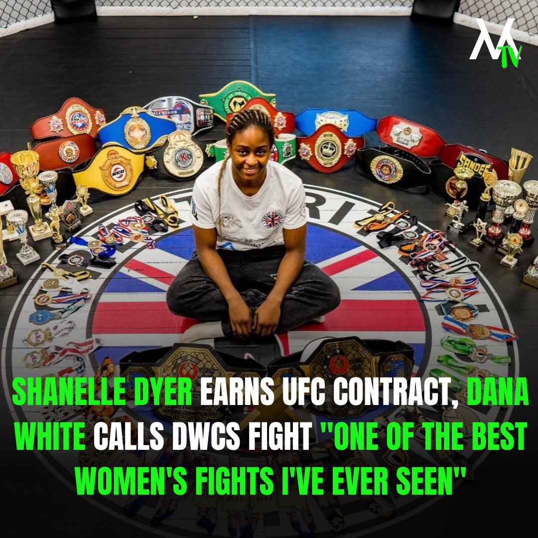 Nightmare 🇳🇬🇲🇸 ➡️ UFC

Shanelle Dyer signs with the UFC, despite a #DWCS defeat. Dana White praised Dyer for her resilience, calling the bout "one of the greatest women's fights I've ever seen".

Who would you like to see The Nightmare make her UFC debut against❓