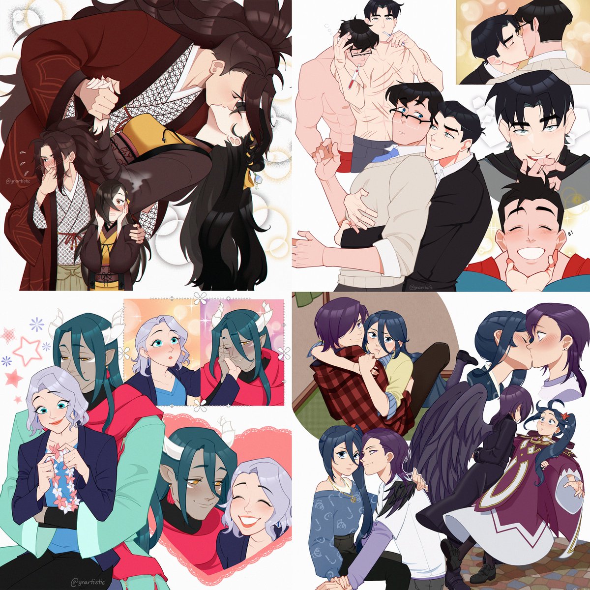 ynartistic | 🌼Commissions are open!🌼 tweet media