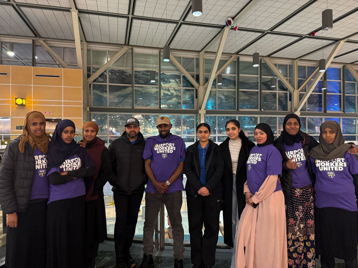 🚨✈️ HUGE WIN AT YVR! ✈️🚨

Over 230 Delta Facilities Maintenance (DFM) workers that clean aircrafts at Vancouver International Airport have officially WON their union! 🎉

This group built a POWERFUL committee of workers that overcame numerous challenges and delays.