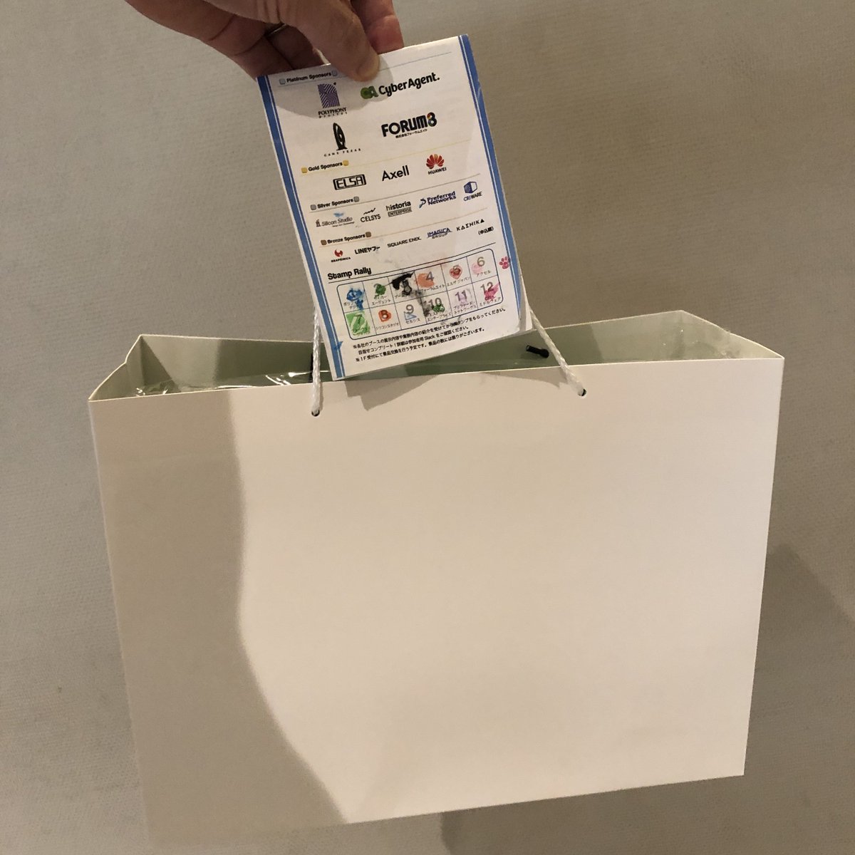 スタンプラリーをコンプリートするとスポンサー企業様のノベルティグッズ詰め合わせをいただけます！　お見逃しなく！😍 #VC2025