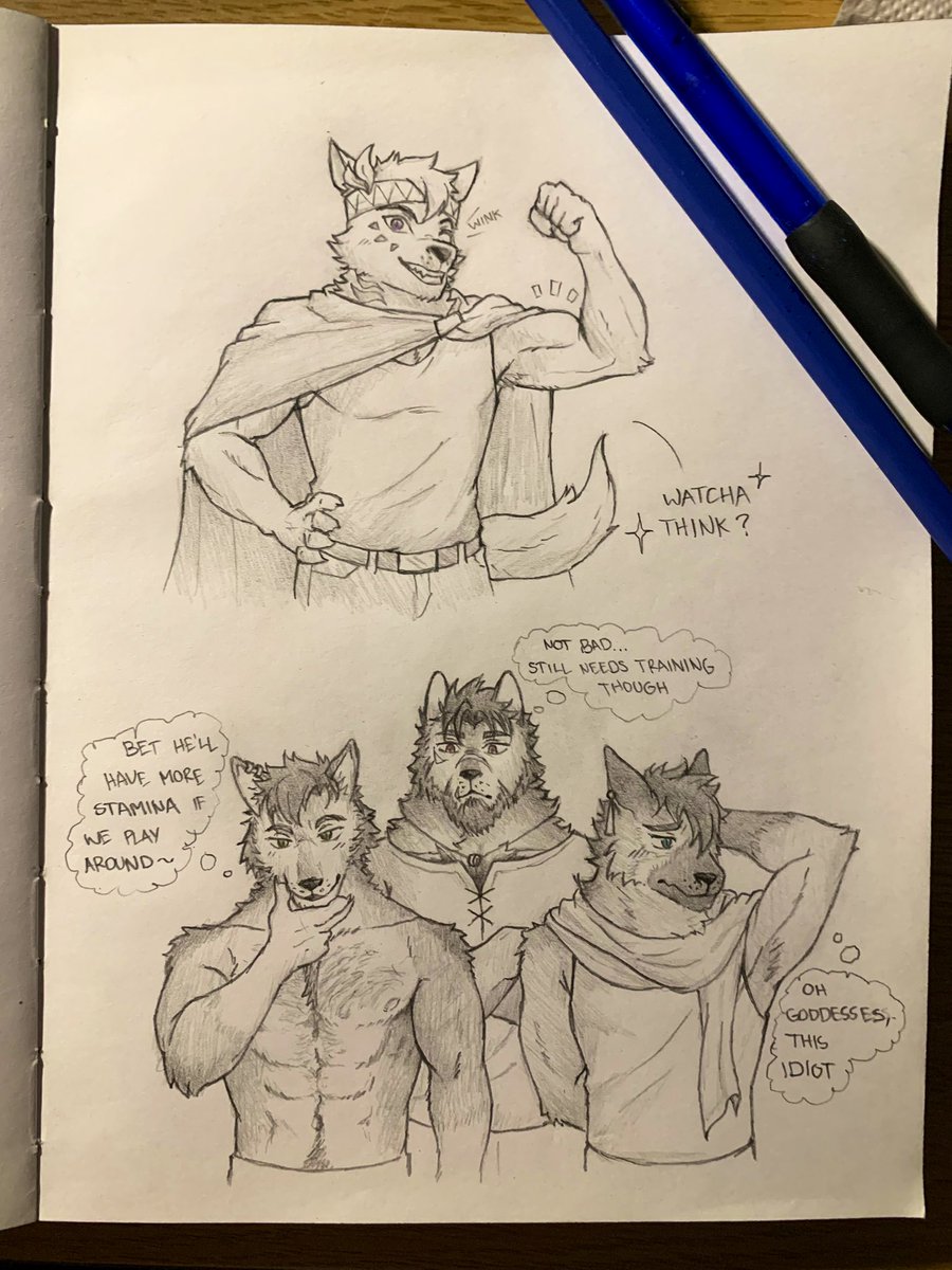 Machucoco's tweet image. Retainers’ woes #HeartofAmethystVN #FurryVN #FurryArt