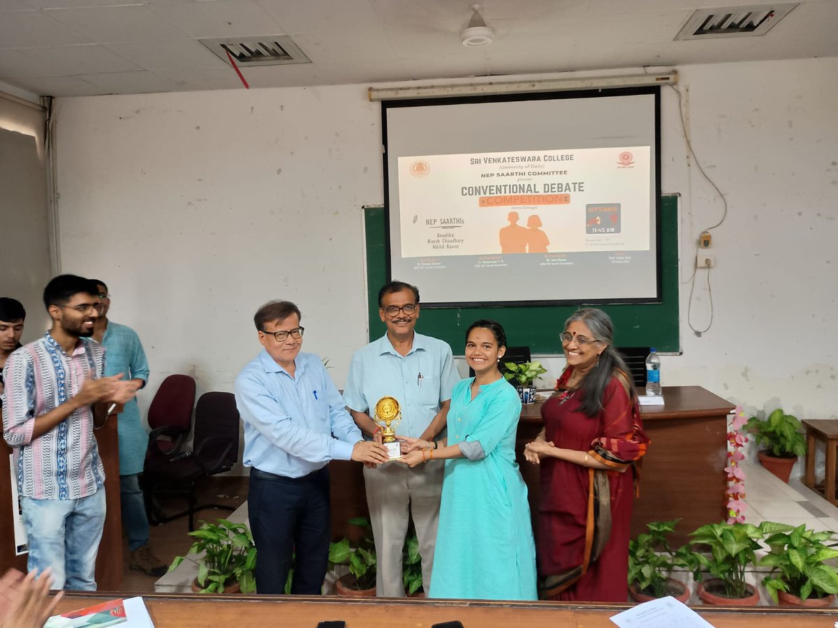 Debate Competition on NEP 2020 conducted as part of the UGC NEP SAARTHI Academic Calendar 2025, with enthusiastic participation from students and valuable insights from the jury