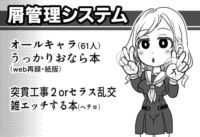 僕ラブ47はラブ24に配置されました。 新刊はおなら本web再録まとめと セラス大乱交(izmもパコるよ)本(44p) です