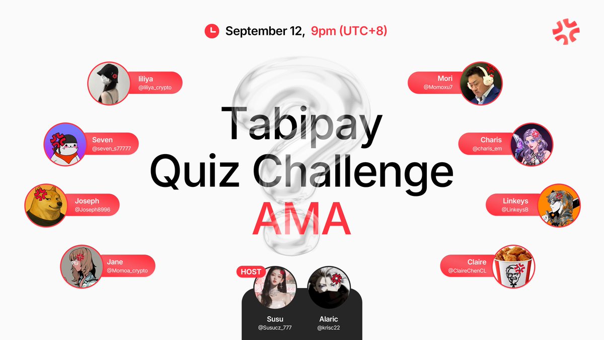 wanna know more about @tabipay ?

sign up right now💢

The first 10 people to sign up can participate in the competition and receive rewards

leave your name＋Gtabi in comments