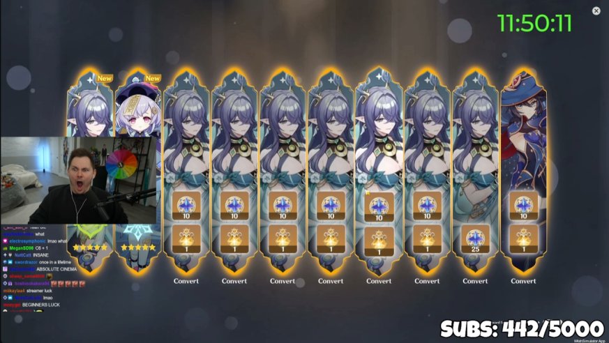 CLAIM MY LUCK TO WIN YOUR 50/50'S!!!!!!