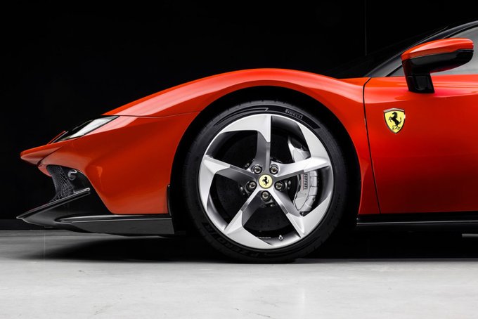 Ferrari 849 Testarossa Hybrid Supercar Front View
