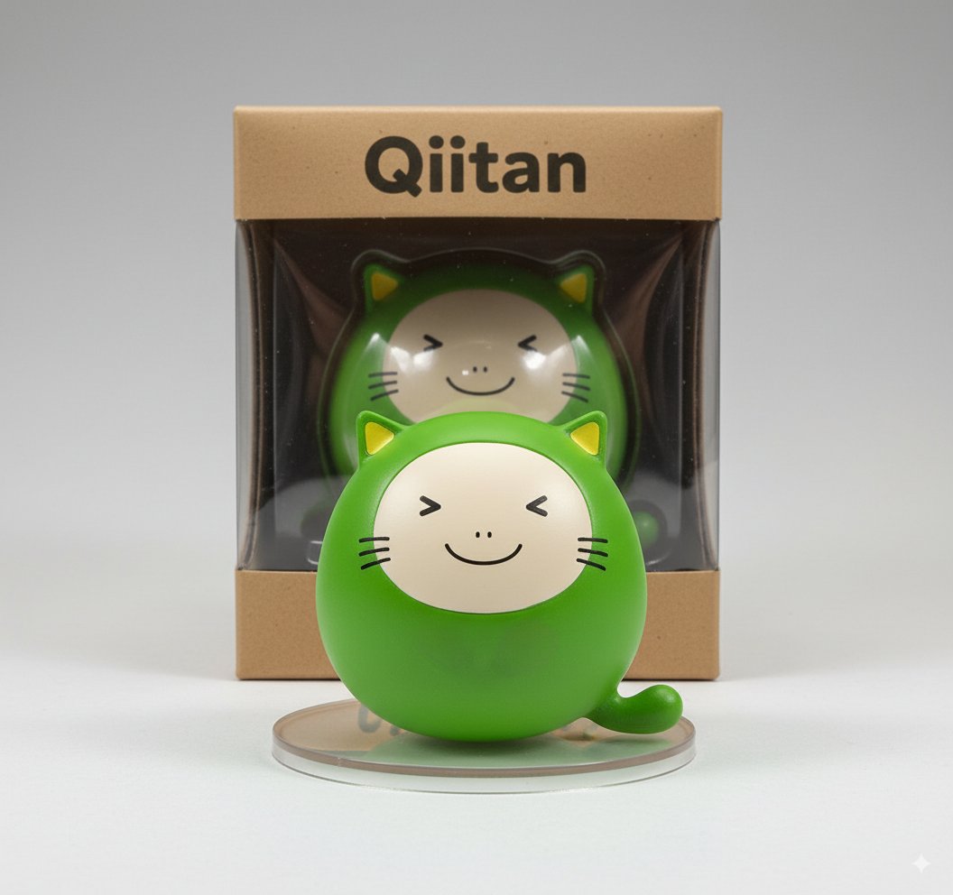 degudegu2510's tweet image. Qiita の キャラクター「Qiitan（きーたん）」がフィギュア化！？

かわよ〜〜〜🥰
#Qiita #NanobananaAI