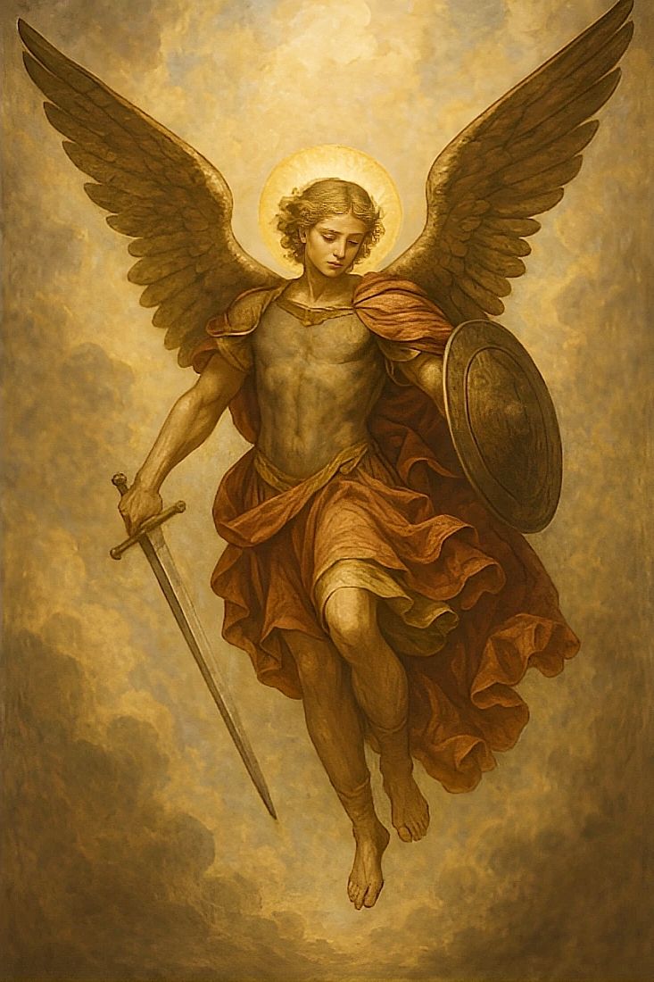 Saint Michael the Archangel, defend us in battle.