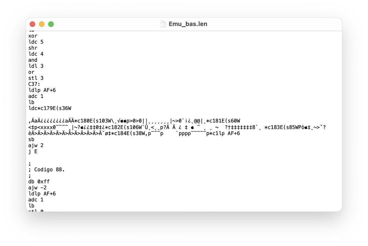 nanochess's tweet image. I found my Z80 CP/M emulator (1996) I made for my transputer operating system. I had to repair one lost sector, and I compiled it for running Li-Chen Wang&apos;s Tiny-BASIC, because CP/M licensing nuances. Check the committed files. #retro #transputer #z80 github.com/nanochess/tran…