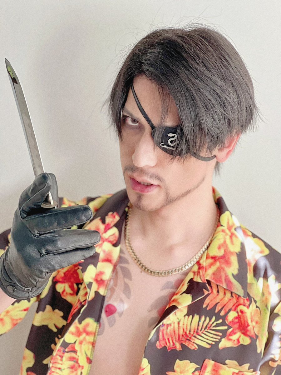 COSPLAY】 龍が如く8外伝 Pirates in Hawaii 真島吾朗 #龍が如く #真島