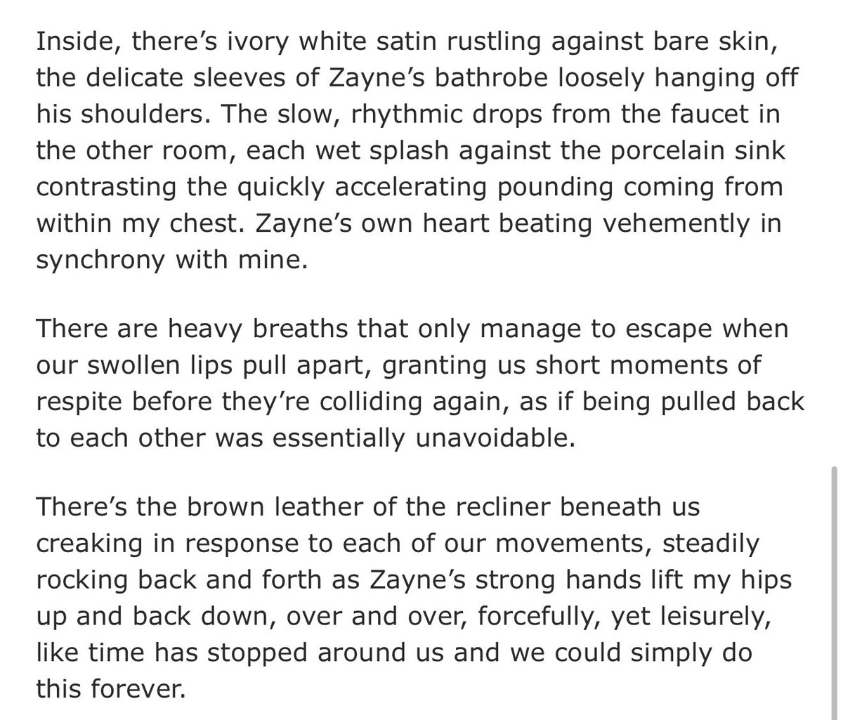 happy #zaynetember 🩵
i wrote a short romantic/smutty fic loosely based around the kindled from Zayne’s “Hidden Motive” memory and hope my fellow jasmines can enjoy it 🥹🫶 preview below

Title: Have it All
Pairing: Zayne/MC (you)
Rating: 18+ 
Link: archiveofourown.org/works/70604211