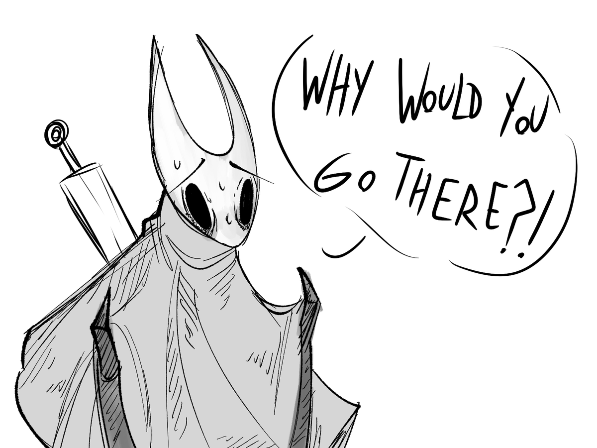 JavBotsLab's tweet photo. i swear Sherma wants to give me a heart attack

#Silksong #silksongfanart #silksongspoilers #myart https://t.co/thsggE1ttY