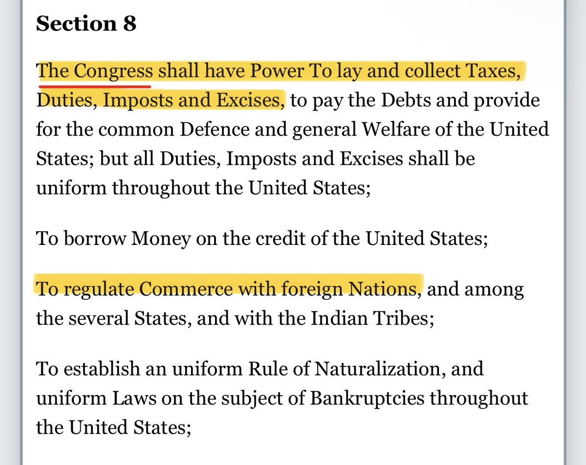 Patrick Jaicomo (@pjaicomo) on Twitter photo Just one more court has to confirm that the President’s attempt to usurp Congress’s tariff power is illegal.
Then, hardworking Americans from whom the government has stolen literally hundreds of billions of dollars can demand their refunds.
Go get them <a href="/IlyaSomin/">Ilya Somin</a> and <a href="/LJCenter/">Liberty Justice Center</a>! Just one more court has to confirm that the President’s attempt to usurp Congress’s tariff power is illegal.
Then, hardworking Americans from whom the government has stolen literally hundreds of billions of dollars can demand their refunds.
Go get them <a href="/IlyaSomin/">Ilya Somin</a> and <a href="/LJCenter/">Liberty Justice Center</a>!