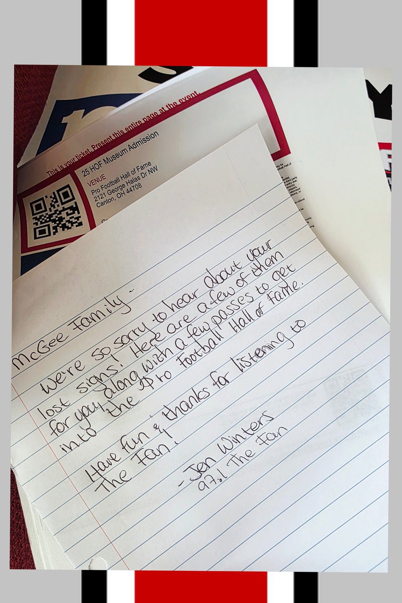 THANK YOU 97.1, THE FAN!!
I was able to take my 2 sons to experience OSU outside the stadium.  Found 2 97.1 posters on the ground for their bedrooms. However, someone took them out of our backseat when we stopped for gas. 😞
Reached out to <a href="/971thefan/">97.1 The Fan</a>
Look what they sent us!