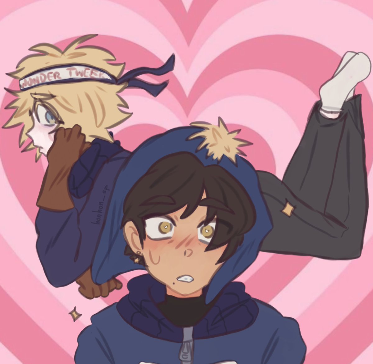 BANG BANG!! 💕
Ohhh the lovers.. ♡ •⩊• )

#spcreek #spcraig #sptweek
#tweektweak #craigtucker