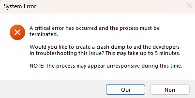 Sateshit's tweet photo. #2XKO_bugs

Went through tutorial and practice a bit. Now the game crashes everytime 30 second after launching the game. https://t.co/huhyiQMTJ9