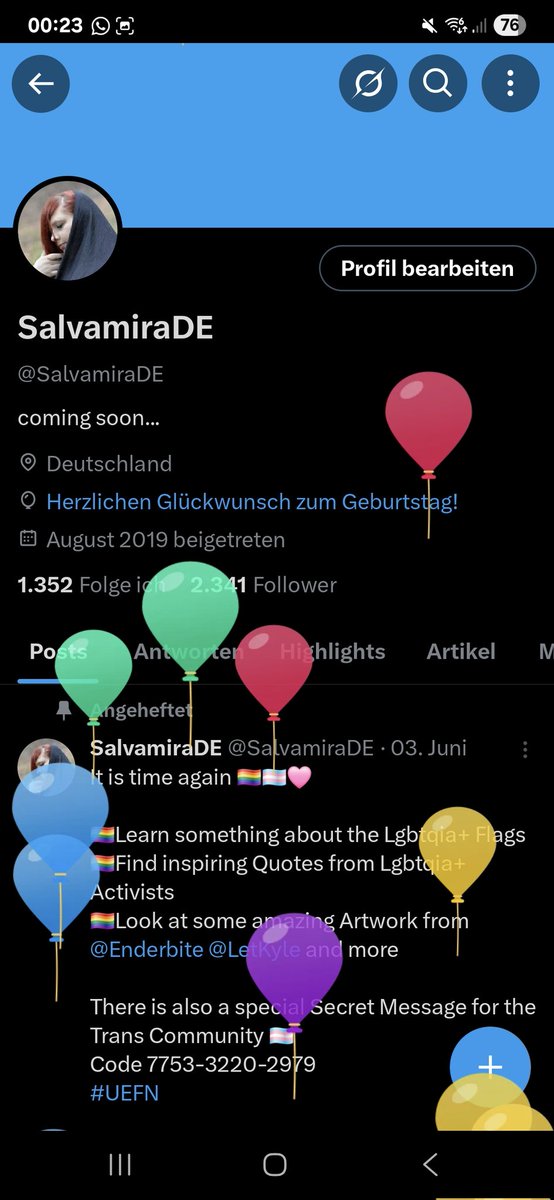 Feeling old today with the Big 35 😅
But I am excited too. In 2 weeks I start my new Job and I still have some Projekts coming out too 🩷