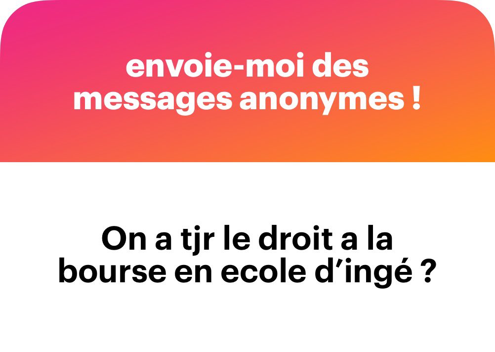 Ouais et comme ça tu payes pas les frais de scolarité