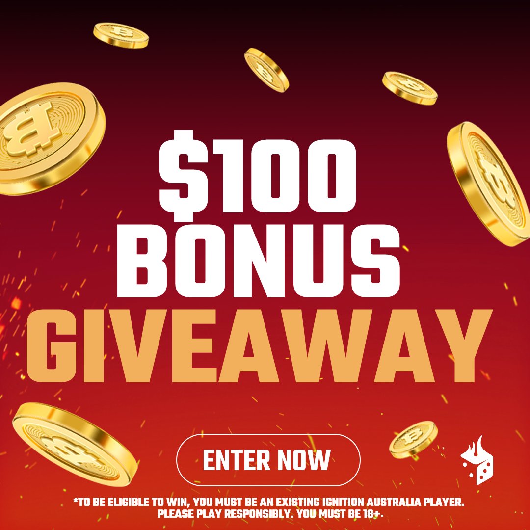 🎯 $100 BONUS GIVEAWAY 🎯

To enter:
*Like and retweet
*Drop a 🎲 in the comments

Ends September 11th 11.59pm AEST. One winner from X or IG will be announced on September 12th. ⏰